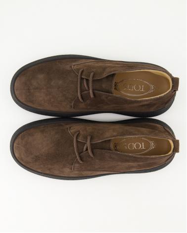 BOTTILLONS TOD'S DAIM MARRON