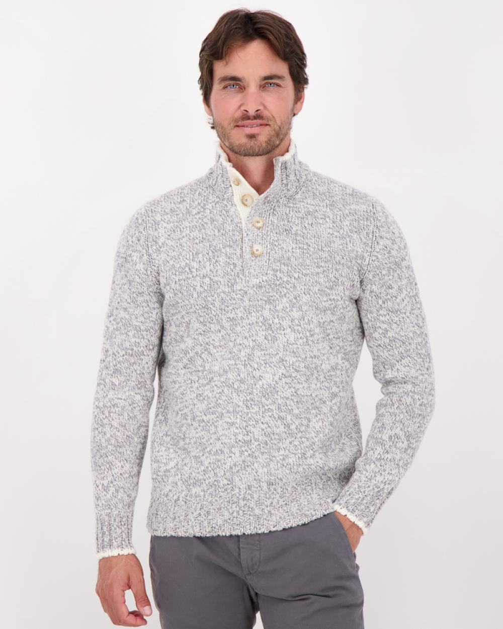 PULL POLO GRAN SASSO CHINE