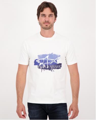 TEE SHIRT PAUL &SHARK BLANC