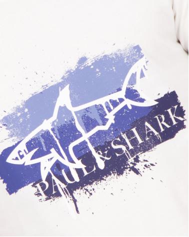 TEE SHIRT PAUL &SHARK BLANC