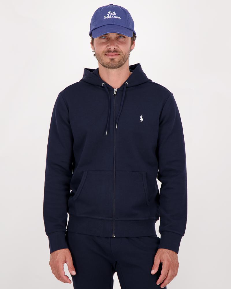 GILET ZIP CAPUCHE RALPH LAUREN MARINE