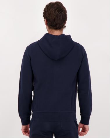 GILET ZIP CAPUCHE RALPH LAUREN MARINE