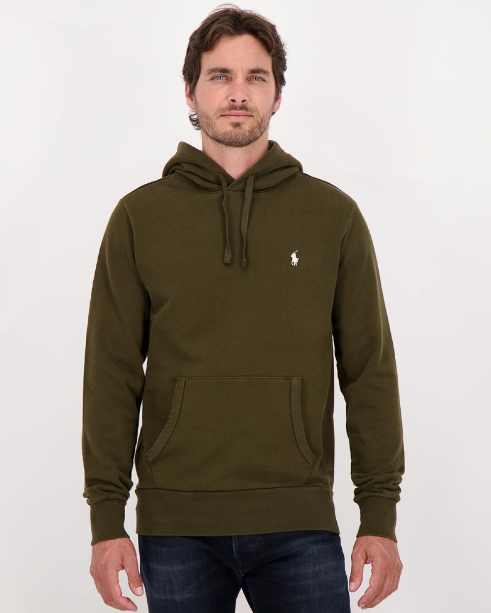 SWEAT CAPUCHE RALPH LAUREN KAKI