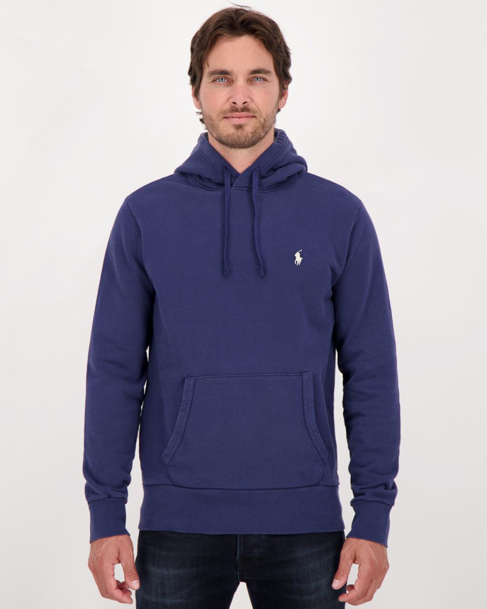 SWEAT CAPUCHE RALPH LAUREN BLEU