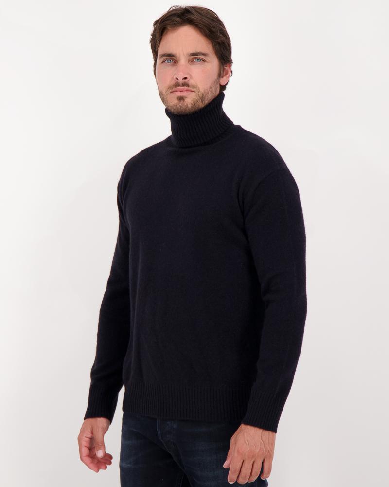 PULL A.P.C. COL ROULE NOIR YACK