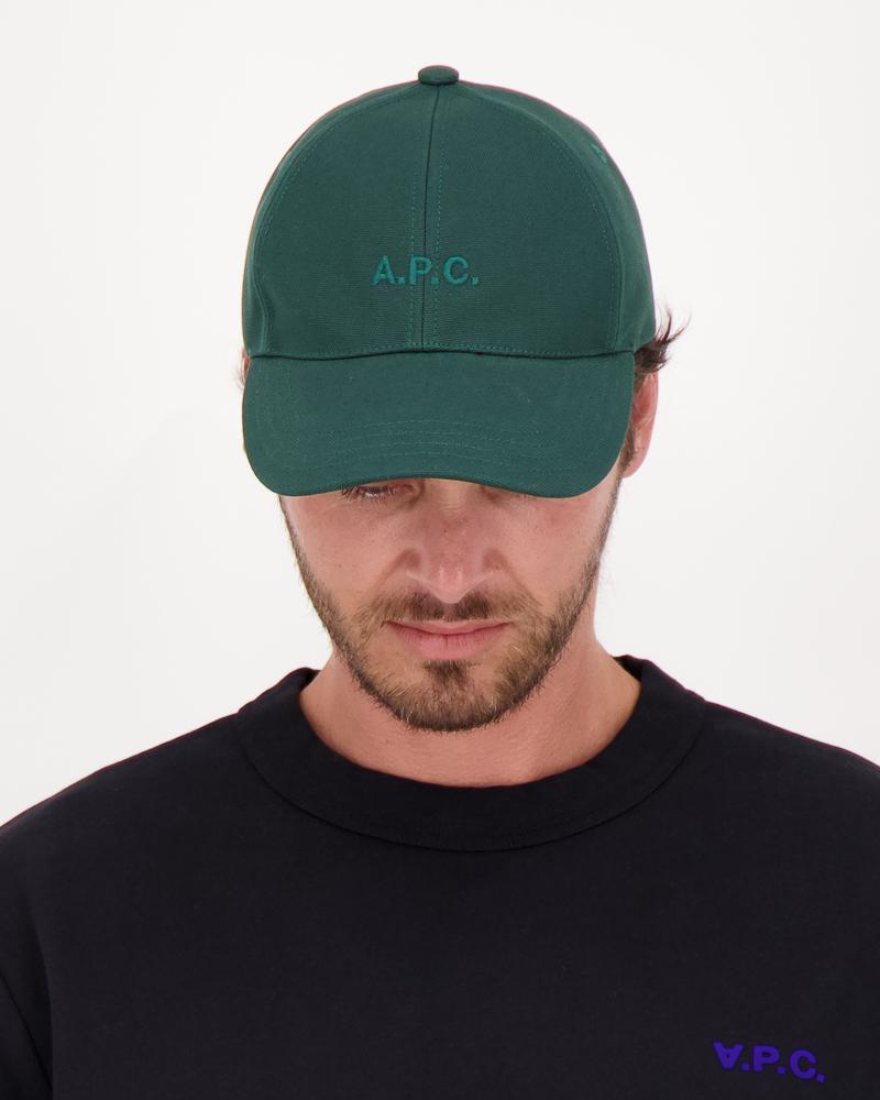 CASQUETTE A.P.C.CHARLIE VERT