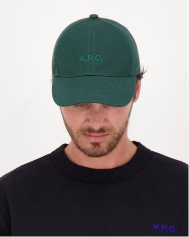 CASQUETTE A.P.C.CHARLIE VERT