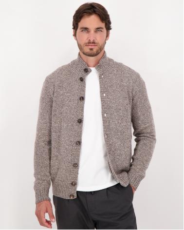 CARDIGAN ZANONE CHINE BEIGE