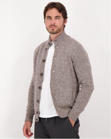 CARDIGAN ZANONE CHINE BEIGE