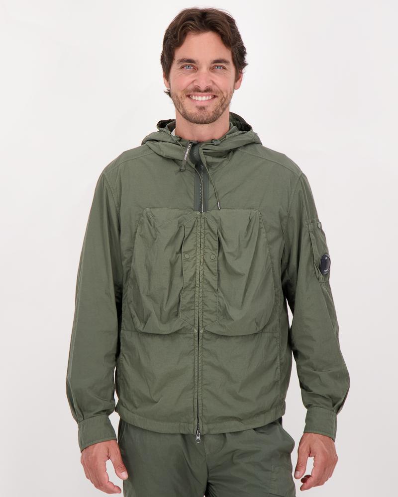 OVERSHIRT R HOODED CHROME S156A  674