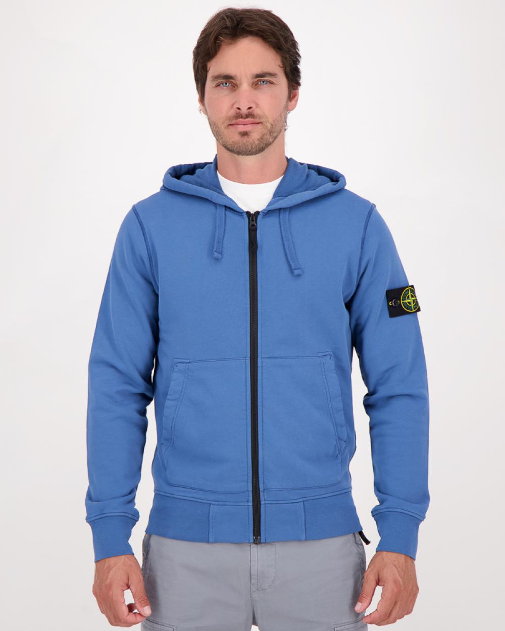 GILET SWEAT ZIPPE STONE ISLAND  HOODIE 4251 0024