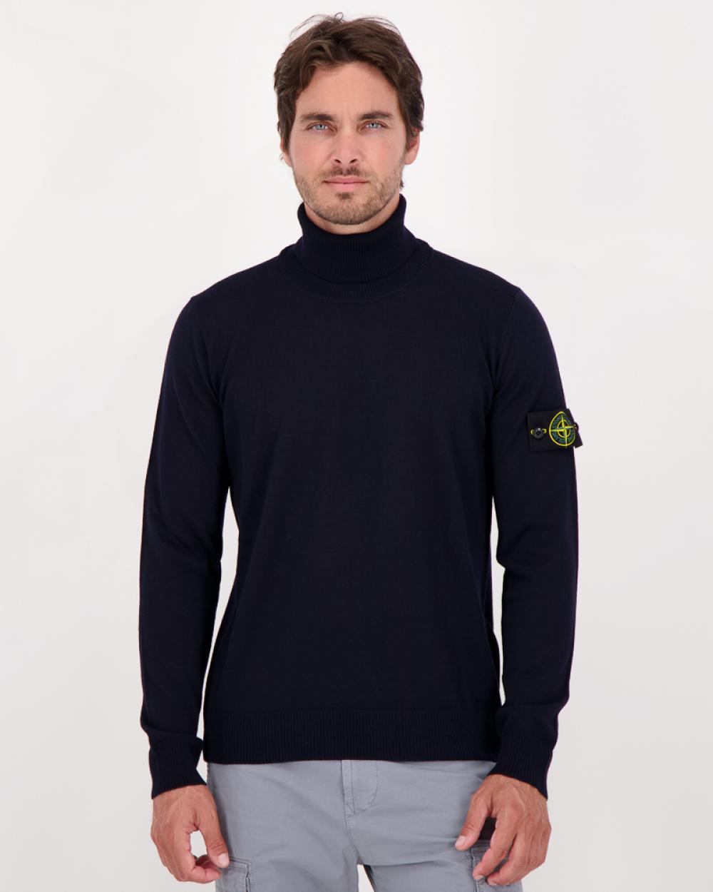 PULL STONE ISLAND COL ROULE 25C4 0020