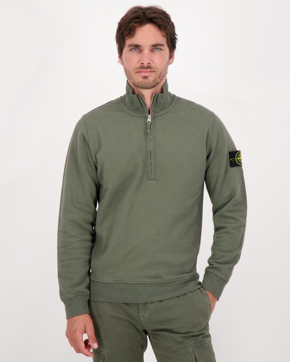 SWEAT STONE ISLAND DEMI ZIP 156 3420 0059