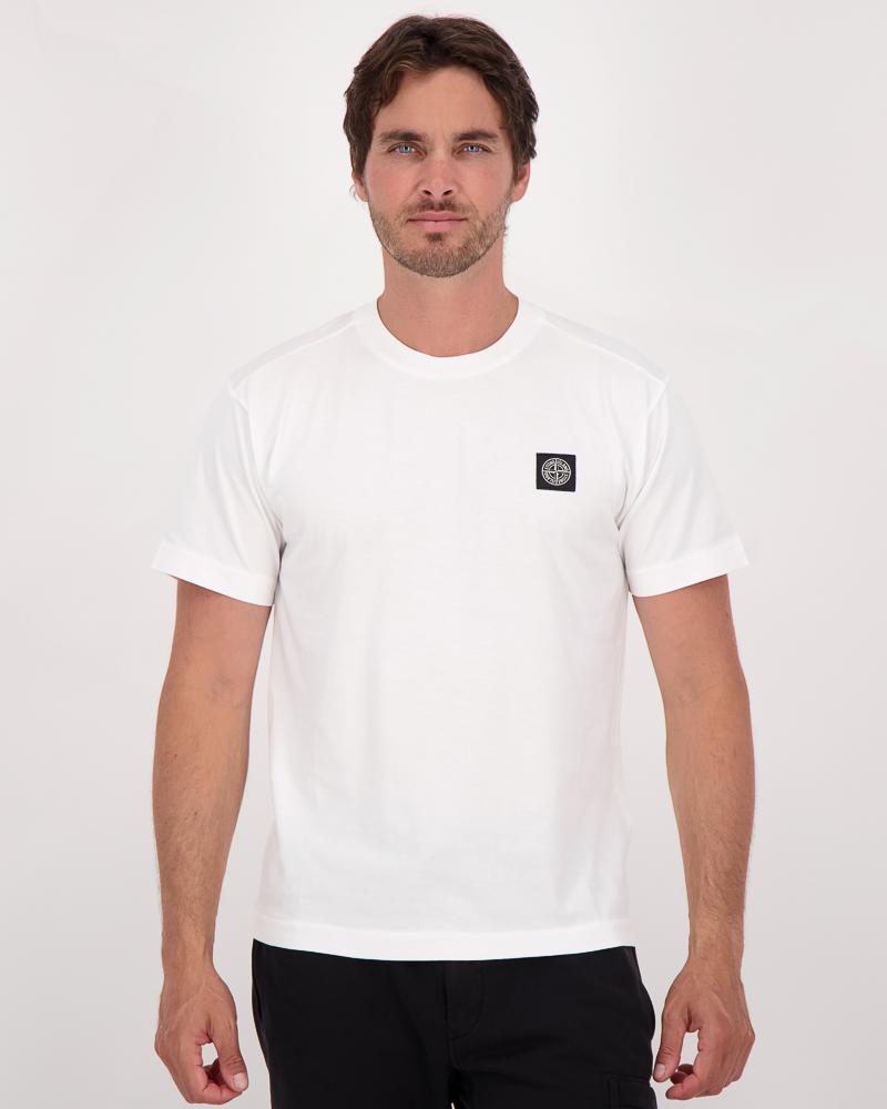 TEE SHIRT STONE ISLAND 4113 0001 BLANC