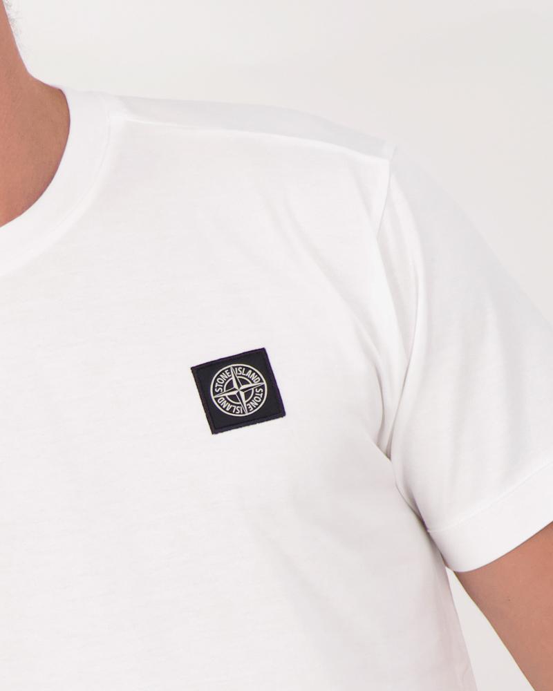 TEE SHIRT STONE ISLAND 4113 0001 BLANC