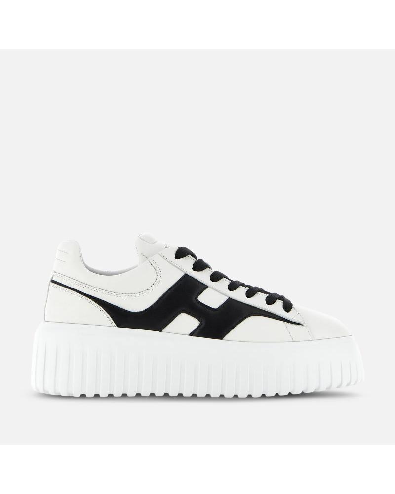 HOGAN H STRIPES BLANC/NOIR