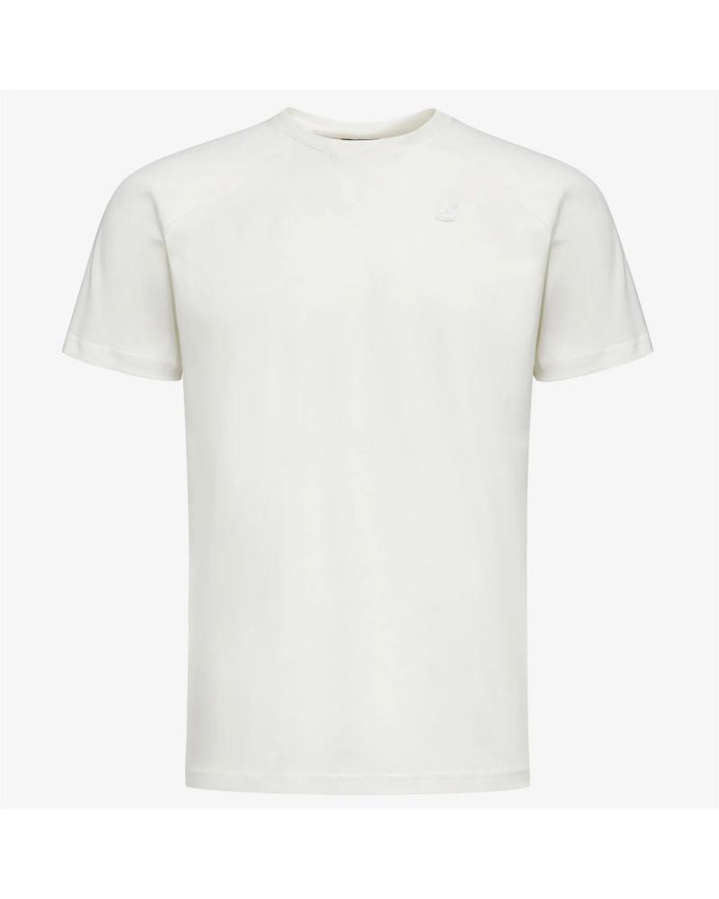 TEE SHIRT K-WAY EDWING BLANC