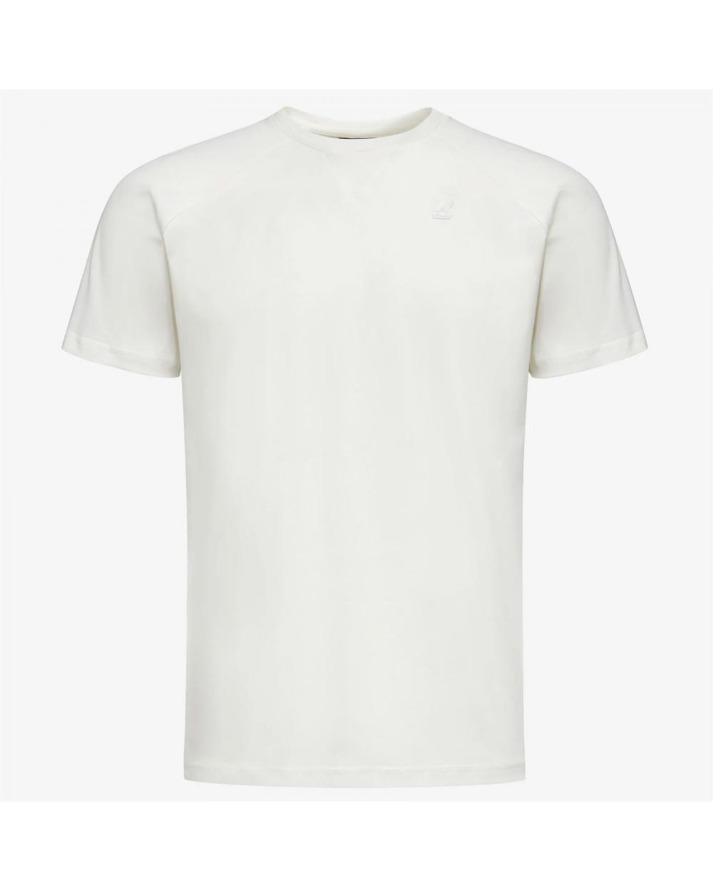 TEE SHIRT K-WAY EDWING BLANC