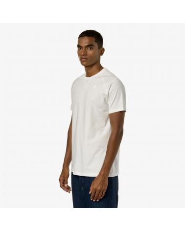 TEE SHIRT K-WAY EDWING BLANC