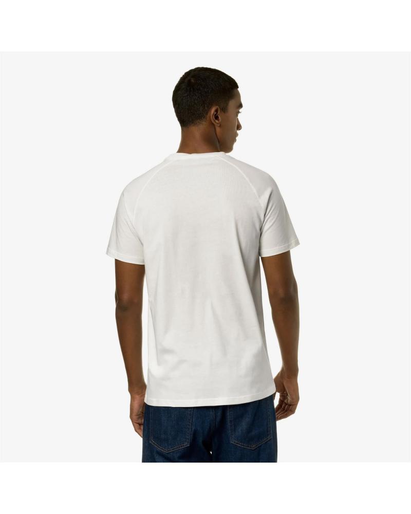 TEE SHIRT K-WAY EDWING BLANC