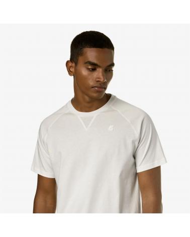 TEE SHIRT K-WAY EDWING BLANC