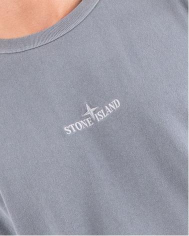 TEE SHIRT STONE ISLAND 222 58 0166 GRIS