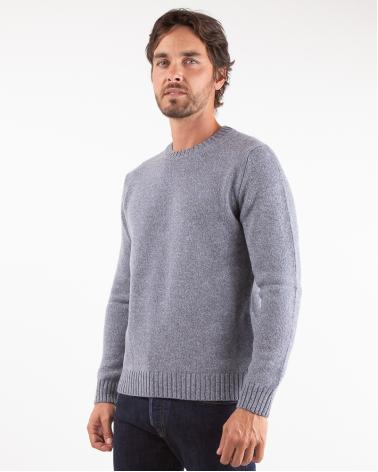 PULL COL ROND SUNHOUSE GRIS