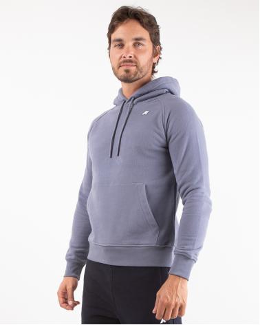 SWEAT HOODIE K-WAY ALBAN  GRIS