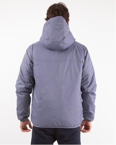 BLOUSON K-WAY LE VRAI 3.0 CLAUDE ORSETTO GREY BLUE AVION