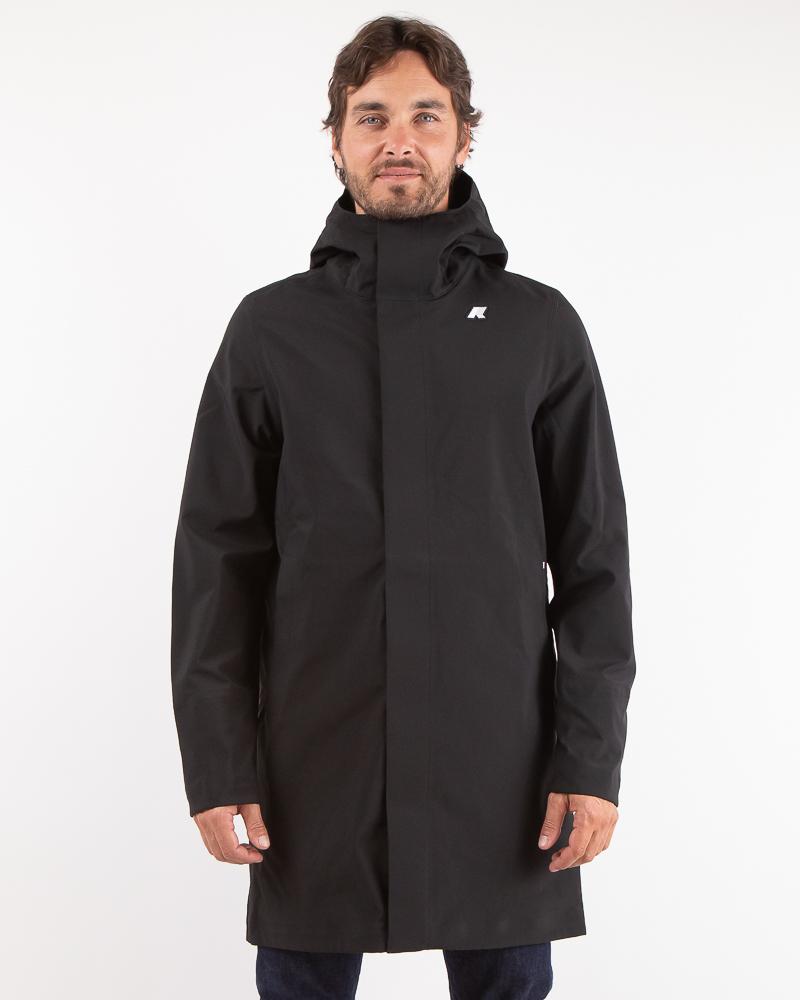 PARKA K-WAY THOMAS BONDED -NOIR