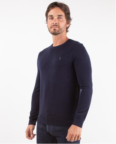 PULL COL ROND RALPH LAUREN MARINE