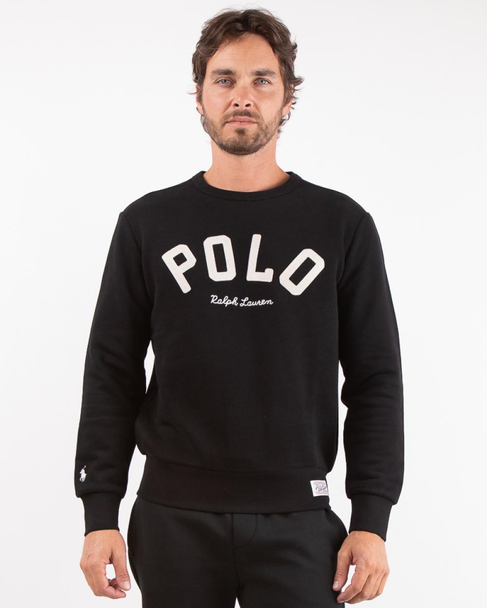 SWEAT RALPH LAUREN POLO NOIR