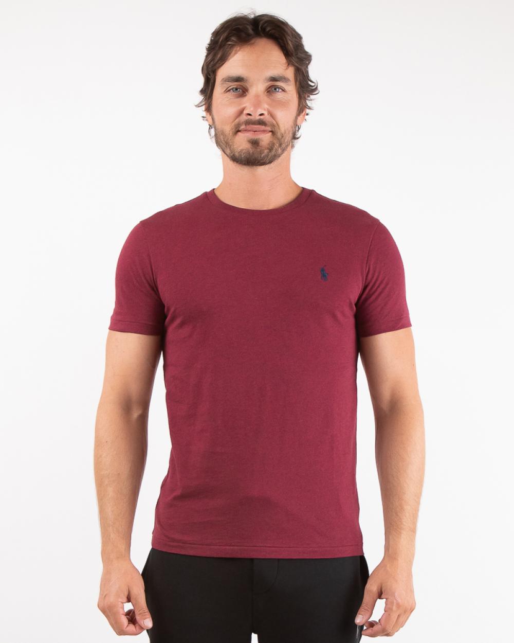 TEE SHIRT RALPH LAUREN BORDEAUX