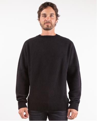 PULL COL ROND SUNHOUSE NOIR