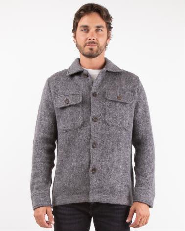 VESTE CHEMISE SUNHOUSE EN MOHAIR