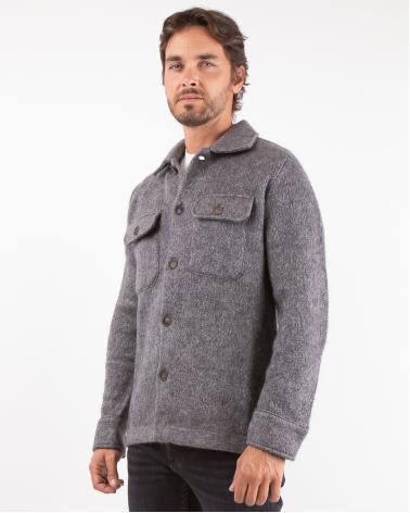 VESTE CHEMISE SUNHOUSE EN MOHAIR