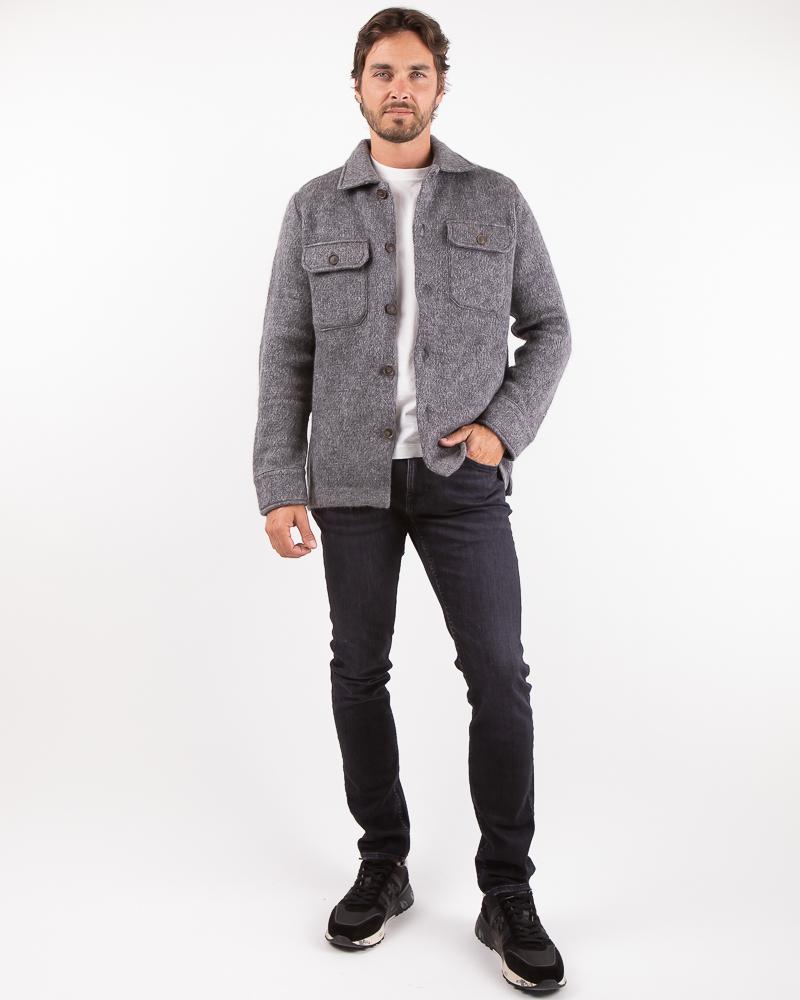 VESTE CHEMISE SUNHOUSE EN MOHAIR