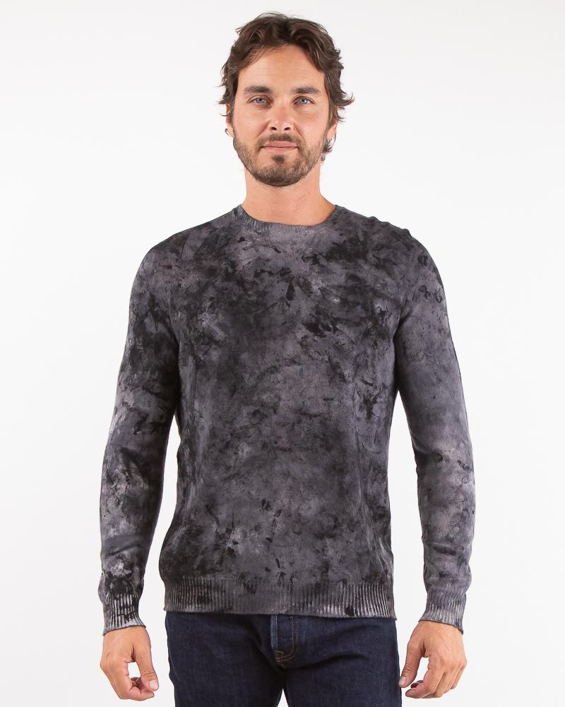 PULL AVANT TOI COL ROND 100%CASHMERE CAMOUFLAGE