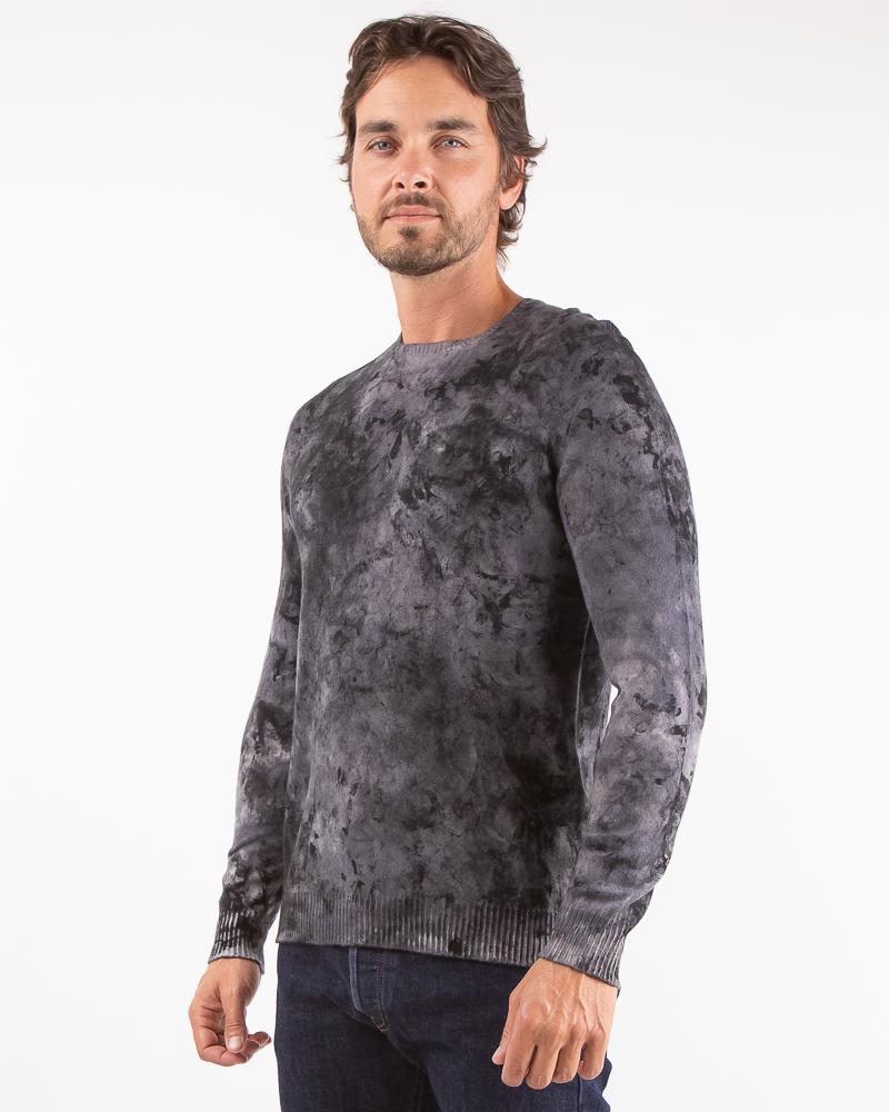 PULL AVANT TOI COL ROND 100%CASHMERE CAMOUFLAGE