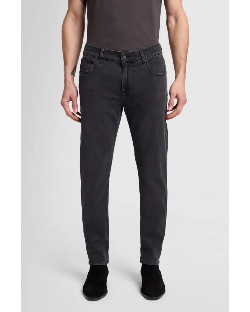 JEAN FOR ALL 7 MANKIND  SLIMMY TAPERED LUXE  PERFORMANCE  GRIS