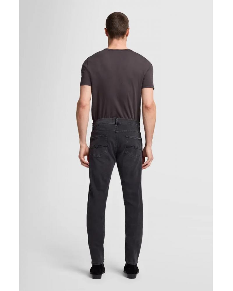 JEAN FOR ALL 7 MANKIND  SLIMMY TAPERED LUXE  PERFORMANCE  GRIS