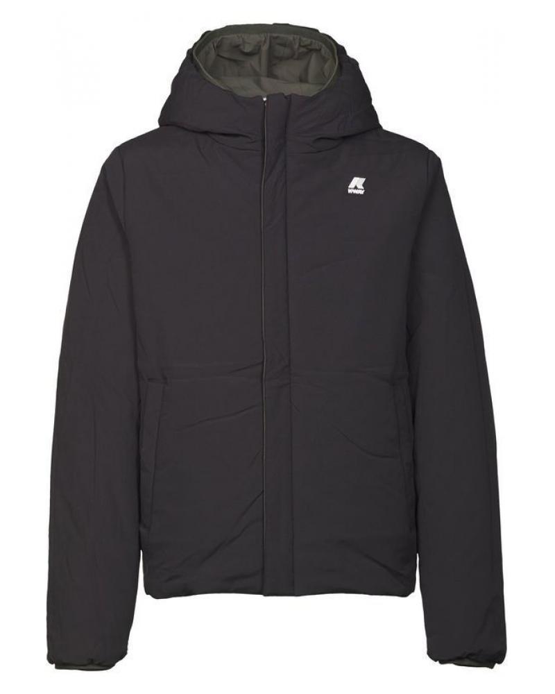 BLOUSON K-WAY JACK ST WARM DOUBLE  BLACK GREEN