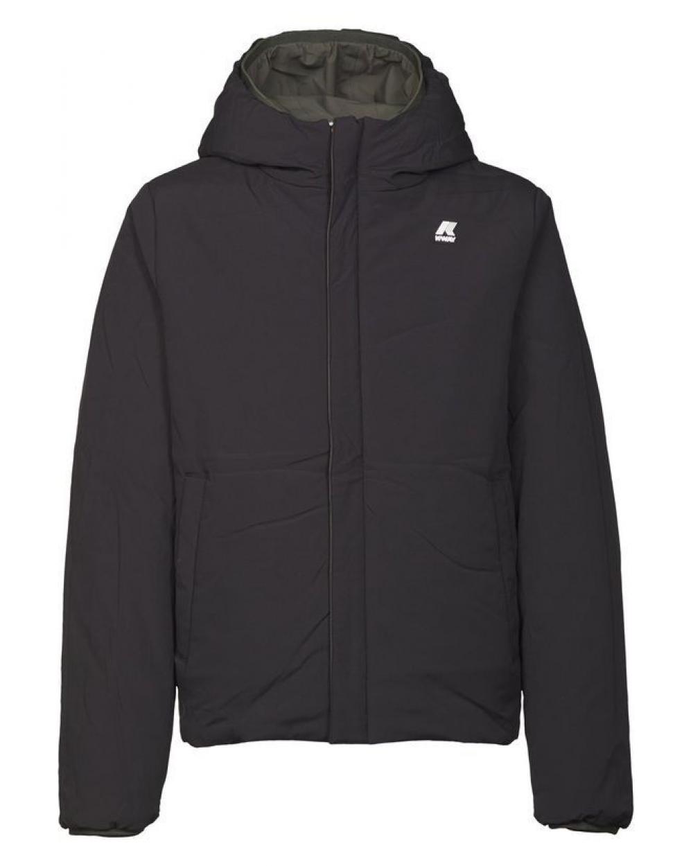 BLOUSON K-WAY JACK ST WARM DOUBLE  BLACK GREEN