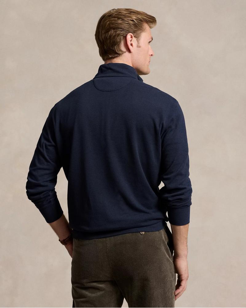 SWEAT RALPH LAUREN DEMI ZIP  MARINE