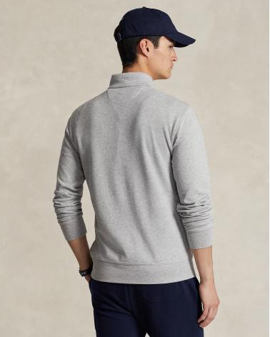 SWEAT RALPH LAUREN DEMI ZIP GRIS