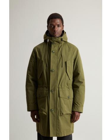 PARKA WOOLRICH 3 EN 1 MOUTAIN AVEC VESTE CAMOUFLAGE