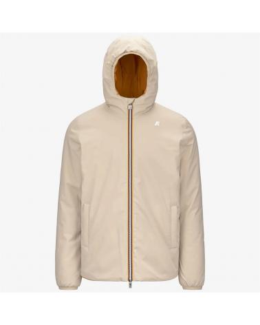 BLOUSON K-WAY JACK ST WARM DOUBLE  BEIGE YELLOW