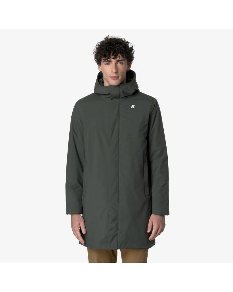 PARKA K-WAY THOMAS WARM OTTOMAN BROWN GREEN