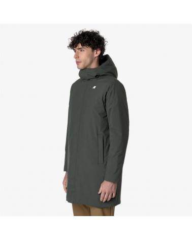 PARKA K-WAY THOMAS WARM OTTOMAN BROWN GREEN