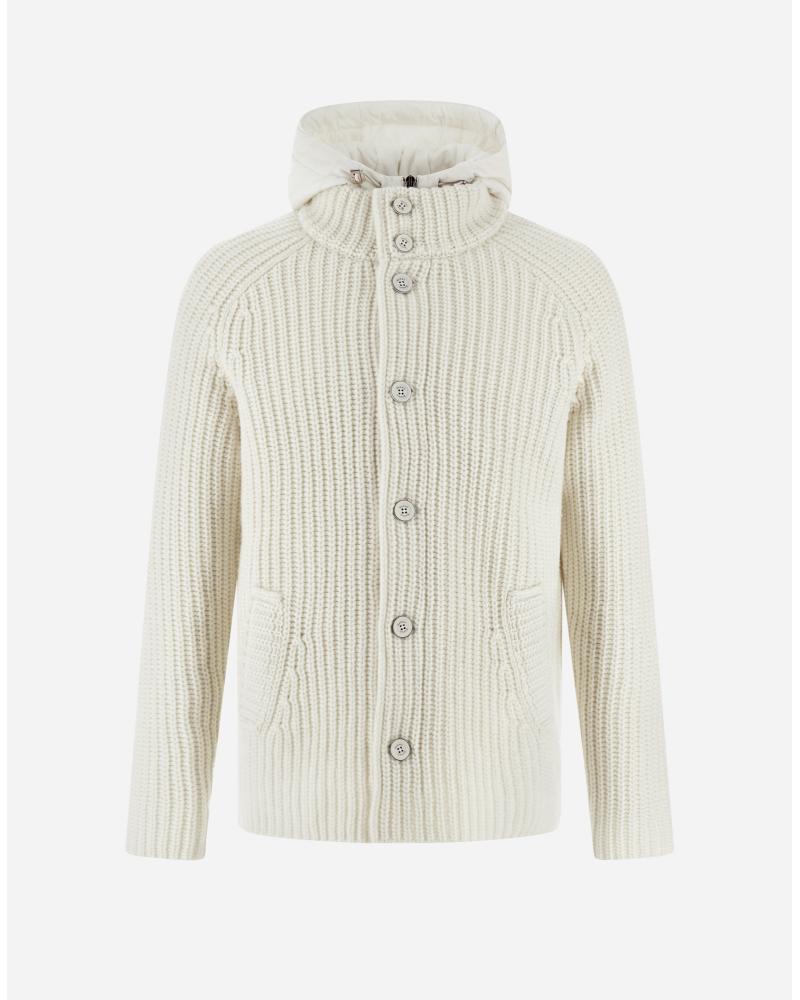 CARDIGAN HERNO BLANC